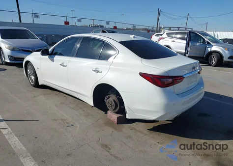 2018 Infiniti Q50 3.0T Luxe из США, поврежденный, VIN JN1EV7AP8JM351957